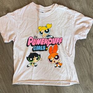 Cartoon Network Powerpuff Girls White Tee